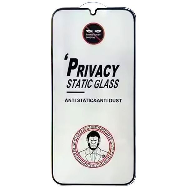 Захисне скло Privacy 5D (тех.пак) для Xiaomi Redmi 13C / Poco C65 74437 фото