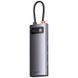 Перехідник HUB Baseus Metal Gleam Series 4-in-1 4xUSB3.0 (WKWG070013) 62775 фото 1