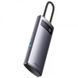 Перехідник HUB Baseus Metal Gleam Series 4-in-1 4xUSB3.0 (WKWG070013) 62775 фото 3