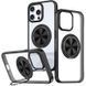TPU+PC чохол Metal Ring with MagSafe для Apple iPhone 15 Pro Max (6.7") 73477 фото 1