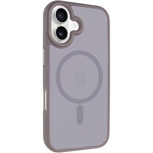 TPU+PC чохол Metal Buttons with MagSafe для Apple iPhone 17 (6.3") 81722 фото