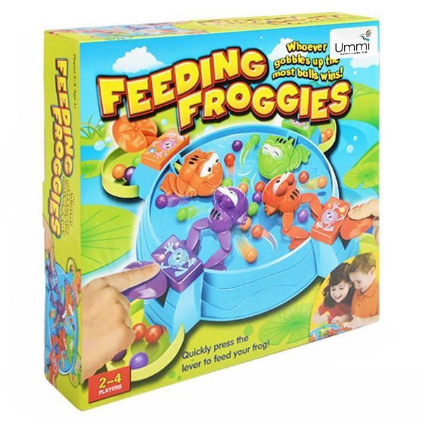 Настільна інтерактивна гра Ummi 707-35 Feeding Frog Game 79508 фото