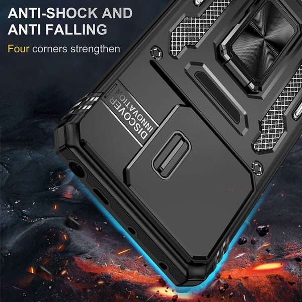 Ударостійкий чохол Camshield Army Ring для Xiaomi Redmi Note 13 4G 72803 фото