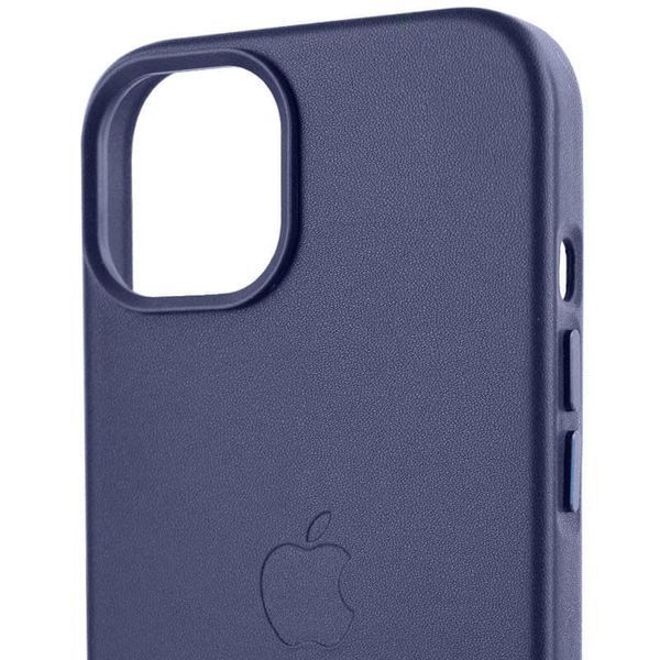 Шкіряний чохол Leather Case (AA Plus) with MagSafe для Apple iPhone 12 Pro / 12 (6.1") 57469 фото