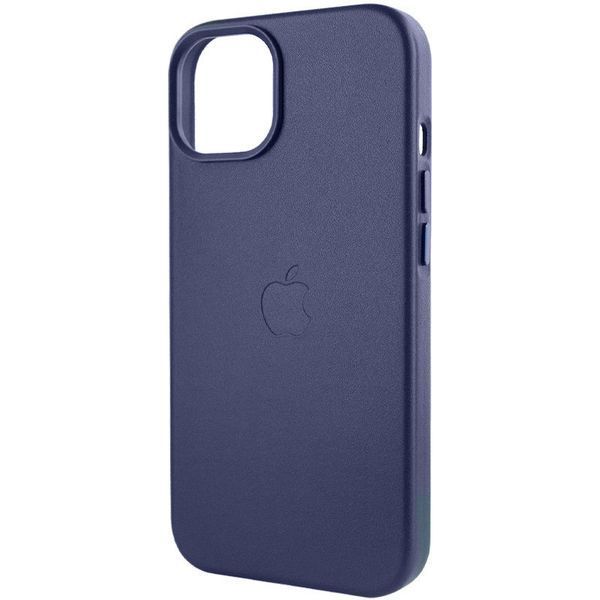 Шкіряний чохол Leather Case (AA Plus) with MagSafe для Apple iPhone 12 Pro / 12 (6.1") 57469 фото