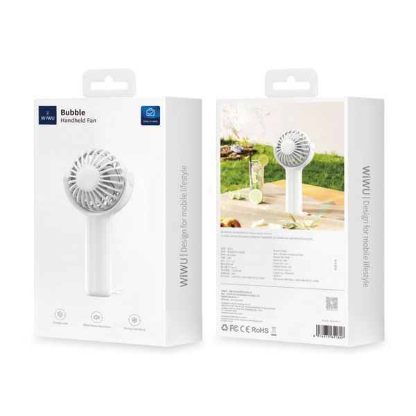 Портативний вентилятор WIWU Bubble WI-FS08 73613 фото