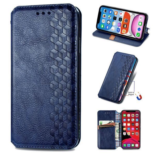 Шкіряний чохол-книжка GETMAN Cubic (PU) для Xiaomi Redmi Note 10 Pro / 10 Pro Max 43332 фото