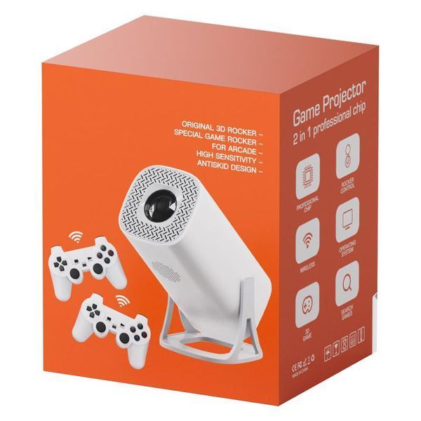 Проектор 4K Android S40Ultra with game console & dual controllers 81329 фото