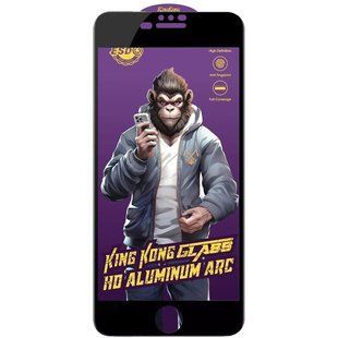 Захисне скло 5D Anti-static Purple (тех.пак) для Apple iPhone 7 plus / 8 plus (5.5") 74291 фото