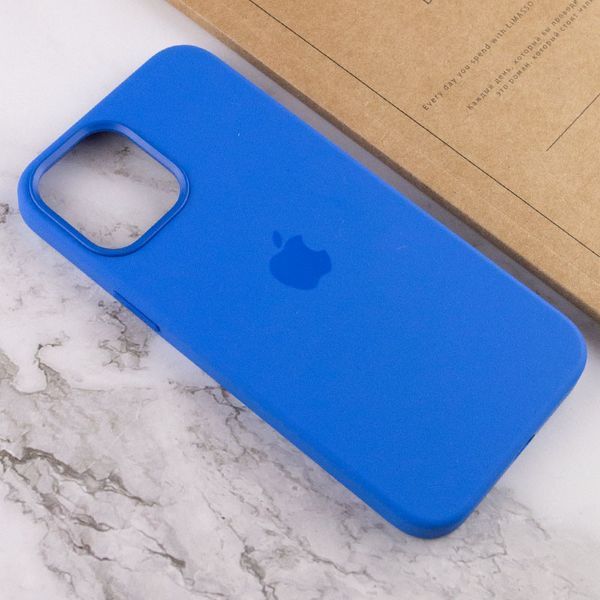 Чохол Silicone case (AAA) with Magsafe and Animation для Apple iPhone 12 Pro / 12 (6.1") 42951 фото