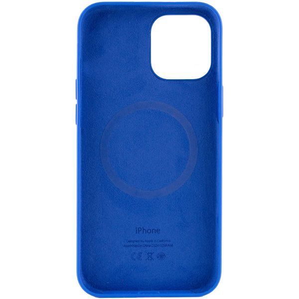 Чохол Silicone case (AAA) with Magsafe and Animation для Apple iPhone 12 Pro / 12 (6.1") 42951 фото