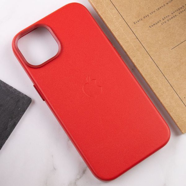 Шкіряний чохол Leather Case (AA Plus) with MagSafe для Apple iPhone 12 Pro Max (6.7") 57468 фото