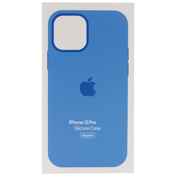 Чохол Silicone case (AAA) with Magsafe and Animation для Apple iPhone 12 Pro / 12 (6.1") 42951 фото