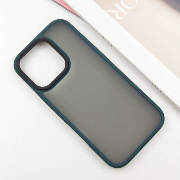 TPU+PC чохол Metal Buttons для Apple iPhone 16 Pro (6.3") 73089 фото