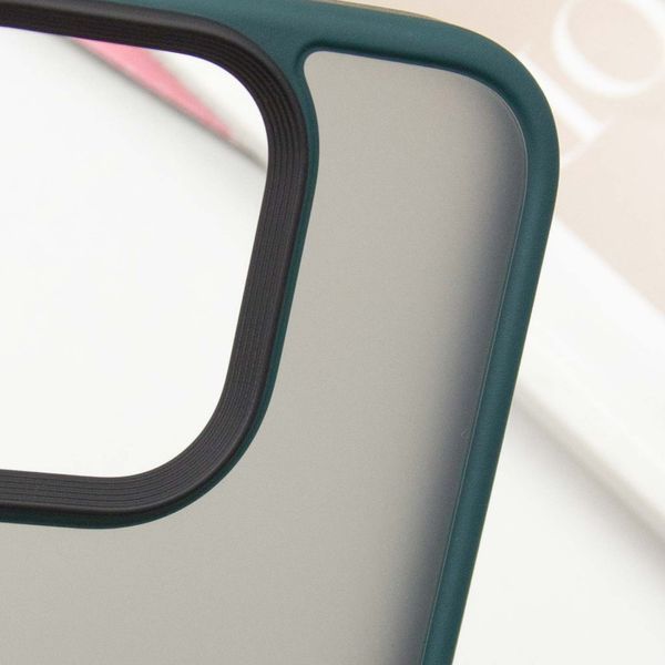 TPU+PC чохол Metal Buttons для Apple iPhone 16 Pro (6.3") 73089 фото