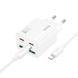 МЗП Hoco N55 Fundador PD20W four-port (2USB-A/2C) + кабель Type-C to Lightning 74138 фото 2