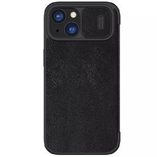 Шкіряний чохол-книжка Nillkin Qin Pro Camshield для Apple iPhone 15 (6.1") 67899 фото