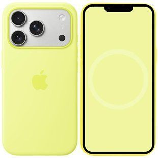 Уцінка Чохол Silicone case (AAA) with Magsafe and Animation для Apple iPhone 17 Pro (6.3") 82674 фото