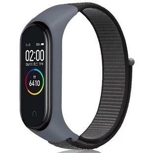 Ремінець Nylon New для Xiaomi Mi Band 3/4/5/6/7 77678 фото