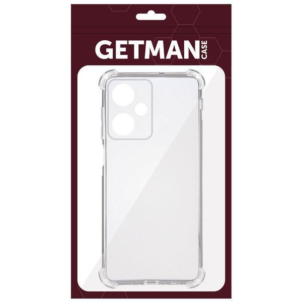 TPU чохол GETMAN Ease logo посилені кути Full Camera для Xiaomi Redmi 13 4G / Poco M6 4G 72257 фото