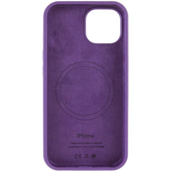 Чохол Silicone Case Full Protective (AA) with MagSafe для Apple iPhone 14 Plus (6.7") 76432 фото