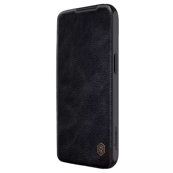 Шкіряний чохол-книжка Nillkin Qin Pro Camshield для Apple iPhone 15 (6.1") 67899 фото