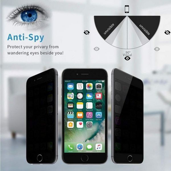 Захисне скло Privacy 5D (тех.пак) для Apple iPhone 11 Pro Max / XS Max (6.5") 37195 фото