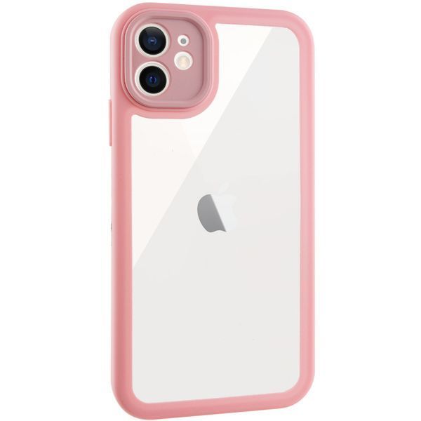 TPU чохол Transparent + Colour 1,5mm для Apple iPhone 11 (6.1") 70561 фото
