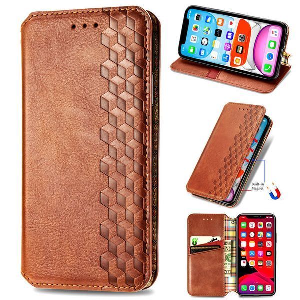 Шкіряний чохол-книжка GETMAN Cubic (PU) для Xiaomi Redmi 10A 55490 фото
