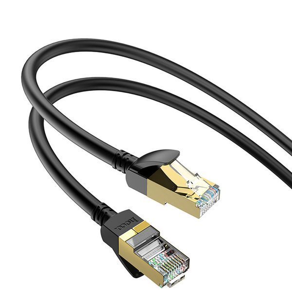 Дата кабель Hoco US02 Level pure copper gigabit ethernet (1m) 71228 фото