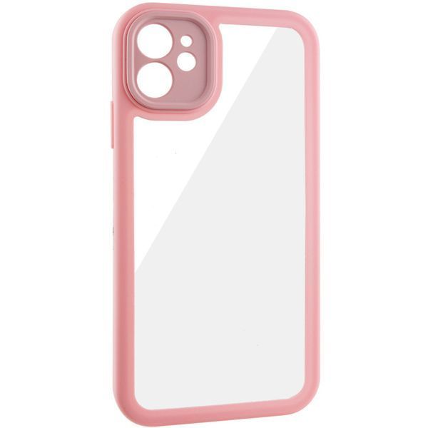 TPU чохол Transparent + Colour 1,5mm для Apple iPhone 11 (6.1") 70561 фото