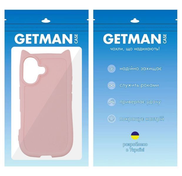 Чохол TPU GETMAN Cat with straps для Apple iPhone 16 Plus (6.7") 78787 фото
