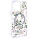 TPU+PC чохол Clear Garden with MagSafe для Apple iPhone 16 Pro Max (6.9") 80894 фото 1