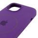 Чохол Silicone Case Full Protective (AA) with MagSafe для Apple iPhone 14 Plus (6.7") 76432 фото 4