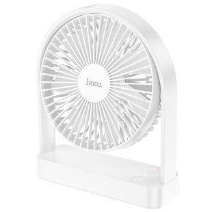 Настільний вентилятор Hoco HX65 ultra-thin desktop fan 2000 mAh 78739 фото