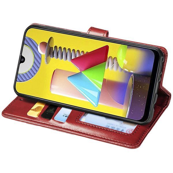 Шкіряний чохол-книжка GETMAN Gallant (PU) для Xiaomi Redmi Note 10 / Note 10s 43340 фото