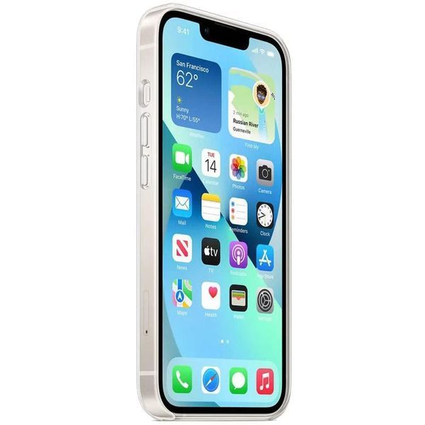 Уцінка Чохол Clear Case (AAA) with MagSafe and Animation для Apple iPhone 12 Pro Max (6.7") 80204 фото