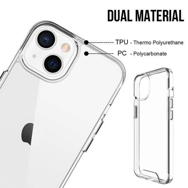 Чохол TPU Space Case transparent для Apple iPhone 14 Plus (6.7") 55676 фото
