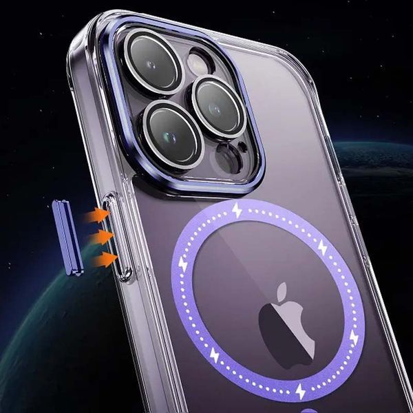Чохол TPU+PC Colorful with MagSafe для Apple iPhone 12 Pro Max (6.7") 65142 фото