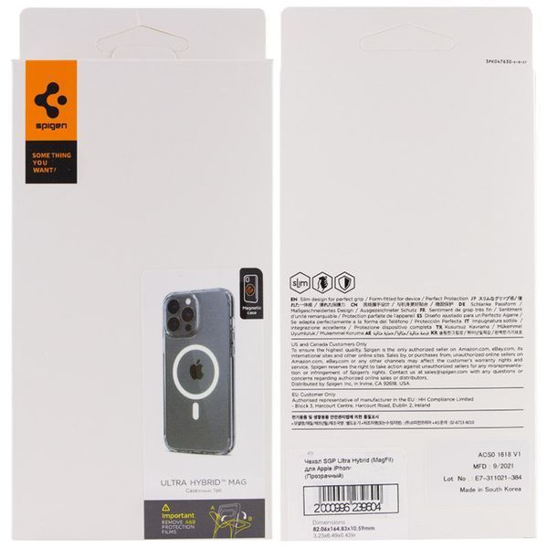 Чохол SGP Ultra Hybrid (MagFit) для Apple iPhone 12 Pro / 12 (6.1") 58031 фото