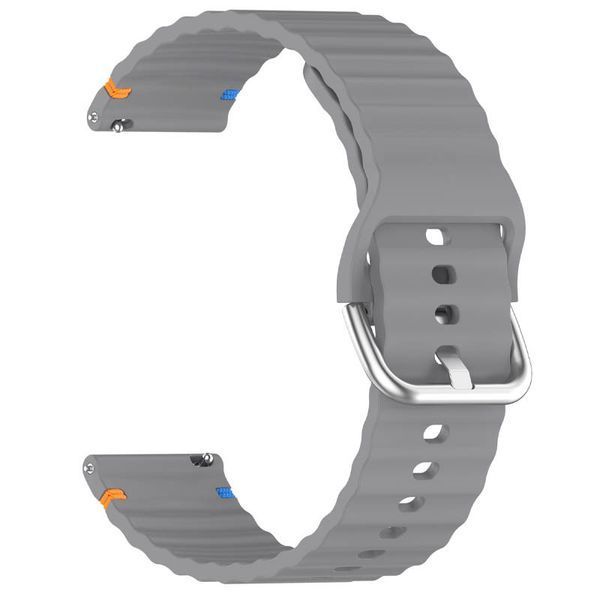 Силіконовий ремінець Wavy для Smart Watch 20mm 77065 фото