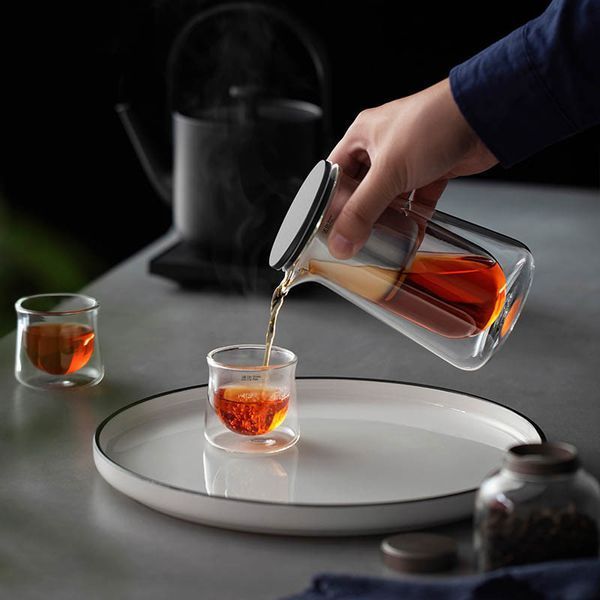 Чайник для заварювання TeaPot D-50 Press type 600ml 78045 фото