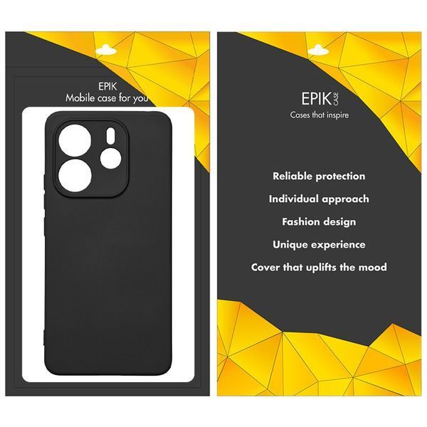 Чохол TPU Epik Black Full Camera для Xiaomi Redmi Note 14 4G (Int. version) 76933 фото
