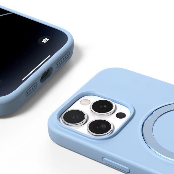 Чохол Silicone Case Full Protective with Ring для Apple iPhone 14 Pro (6.1") 78465 фото