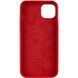 Чохол Silicone case (AAA) with Magsafe для Apple iPhone 14 (6.1") 57029 фото 2