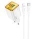 МЗП Hoco N53 Monsoon PD30W+QC3.0 (1USB-A/1C) + кабель Type-C to Lightning 74139 фото 1
