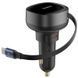 АЗП Baseus Enjoyment Pro 60W (1USB-C) + висувний кабель Type-C (C00057802111-01) 79475 фото 4