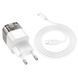 МЗП Hoco C131A Platium PD30W+QC3.0 (1USB-A/1C) + кабель Type-C to Type-C 67588 фото 3