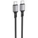 Дата кабель Borofone BX83 Famous PD60W Type-C to Type-C (1m) 64430 фото 1