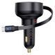 АЗП Baseus Enjoyment Pro 60W (1USB-C) + висувний кабель Type-C (C00057802111-01) 79475 фото 1